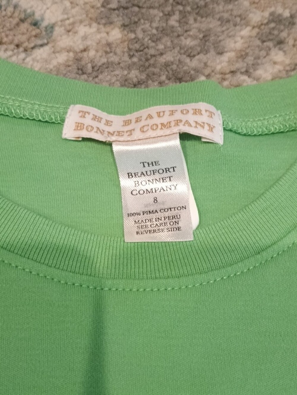The Beaufort Bonnet Company Kids Pocket Tee - Green - Picture 2 of 3